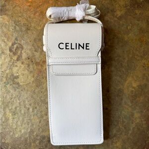 Celine White Crossbody Case